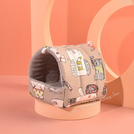 Hamster Hangmat | Cavia Huisje | Kleine Dieren Kooi Accessoire | Chinchilla Bed | Kunststof Knaagdier Verstopplek