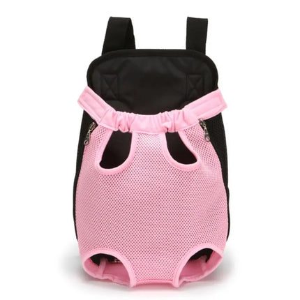 Verstelbare Rugzak voor Huisdieren met ademend mesh | Comfortabel & Veilig voor Honden en Katten | Ideaal voor Wandelen, Kamperen & Reizen