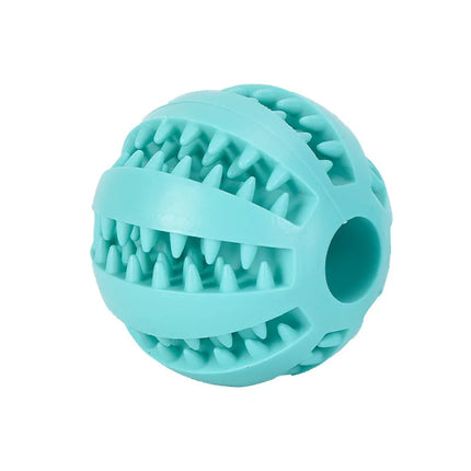 ChewPlay Interactieve Bal voor Honden | Bestand tegen Kauwen | Tandverzorging & Snackverstrekker | Veilig Natuurlijk Rubber
