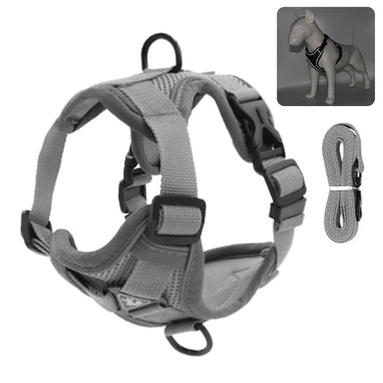 PawSecure | Veilig en Comfortabel Buitenharnas voor Honden en Katten | Reflecterend en Ademend Mesh | Verschillende Maten en Kleuren