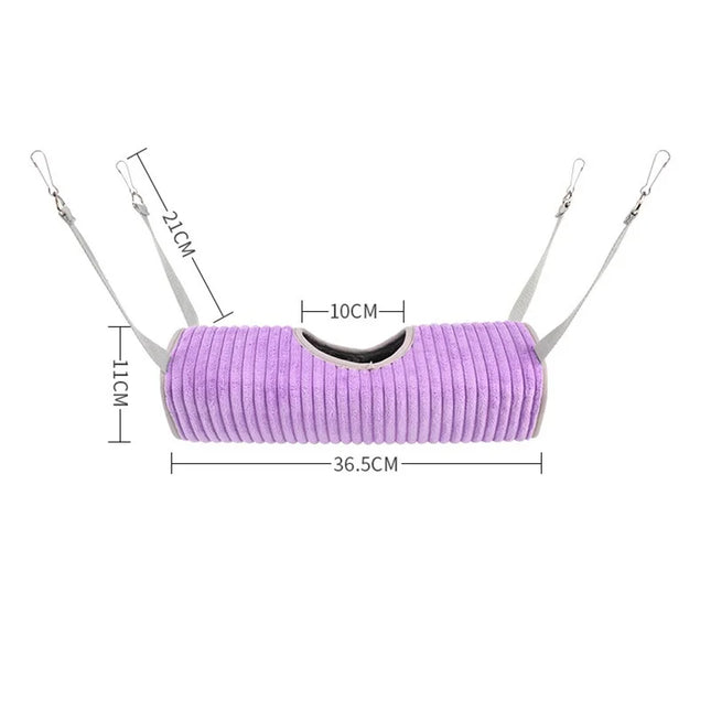 Huisdier Hangmat | Fleece Hammock voor Hamsters | Tunnel Schuilplaats voor Kleine Dieren | Warme Rat Hangplek | Rodent Accessoire XCW05 | Zhejiang China