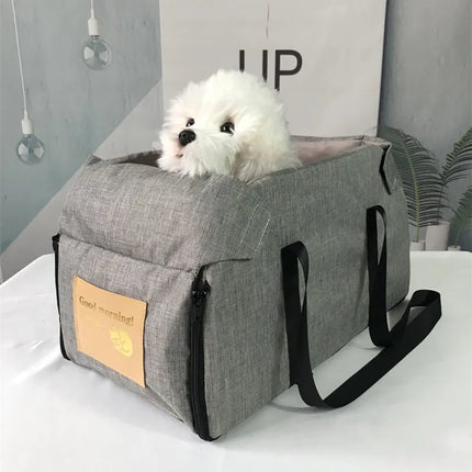 DogLuv™ Veiligheidszitje voor Auto | Geschikt voor Kleine Honden | Waterdicht & Gemakkelijk Schoon te Maken | 42x22x23cm