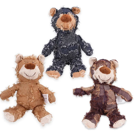 PawPlay Pluche Teddybeer met Pieper voor Kleine Honden | Ideaal voor Training en Plezier | Lichtgewicht en Duurzaam