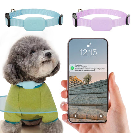 PetTrack GPS-tracker voor Huisdieren | Real-Time Locatie Volgen | Veilig Voor Hond & Kat | Verstelbare Kraag | Compatibel met iOS
