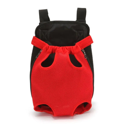 Verstelbare Rugzak voor Huisdieren met ademend mesh | Comfortabel & Veilig voor Honden en Katten | Ideaal voor Wandelen, Kamperen & Reizen