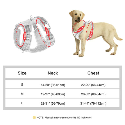 Didog Hondenharnas Nylon en PU | Waterdicht en Verstelbaar | Reflecterende Strip | Wandelen en Training | Groen, Rood, Bruin | Geschikt voor Kleine, Middelgrote en Grote Honden | Duurzaam en Veilig