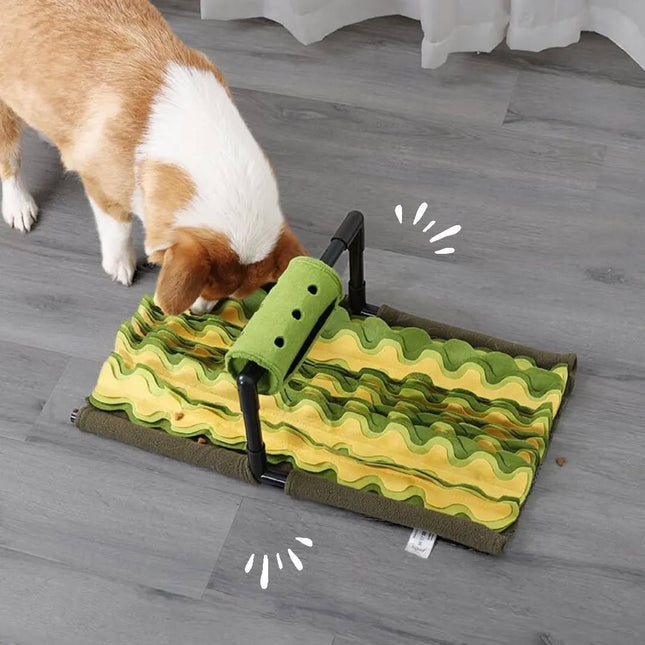 Snuffelmat voor honden | Stimuleert mentale activiteit | Vertraagt eten | Voorkomt overeten | Duurzaam en veilig | Geschikt voor dagelijks gebruik