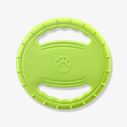 Duurzame Speel Frisbee | Rubber | Aerodynamisch Ontwerp | Zacht voor Tanden | Voor Apporteerspelletjes | Geschikt voor Binnen en Buiten