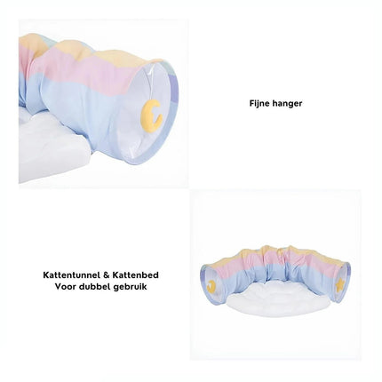 TailRun Cat Tube | Interactive pet tunnel for fun and exercise