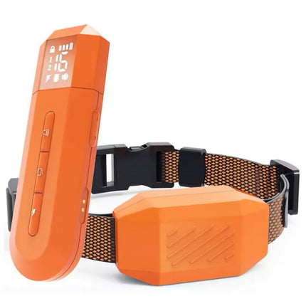 TrainPro | Collar de adiestramiento ergonómico con control remoto | Apto para perros | 3 modos | Resistente al agua | Alcance de 400 m | Para perros de 4 a 50 kg | Para un mejor adiestramiento y obediencia | Comunicación clara