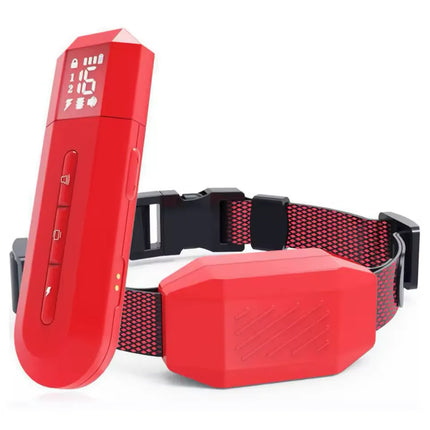 TrainPro | Collar de adiestramiento ergonómico con control remoto | Apto para perros | 3 modos | Resistente al agua | Alcance de 400 m | Para perros de 4 a 50 kg | Para un mejor adiestramiento y obediencia | Comunicación clara