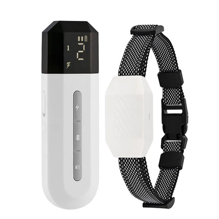 TrainPro | Collar de adiestramiento ergonómico con control remoto | Apto para perros | 3 modos | Resistente al agua | Alcance de 400 m | Para perros de 4 a 50 kg | Para un mejor adiestramiento y obediencia | Comunicación clara