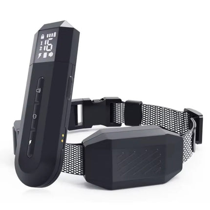 TrainPro | Collar de adiestramiento ergonómico con control remoto | Apto para perros | 3 modos | Resistente al agua | Alcance de 400 m | Para perros de 4 a 50 kg | Para un mejor adiestramiento y obediencia | Comunicación clara