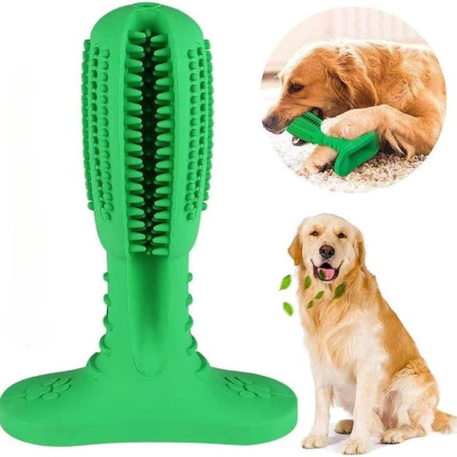 Kauwspeeltje voor Honden | Interactieve Gebitsreiniging | Duurzaam en Veilig | 360° Reinigingsontwerp | Met Traktatiehouder | Goedkeuring Dierenartsen