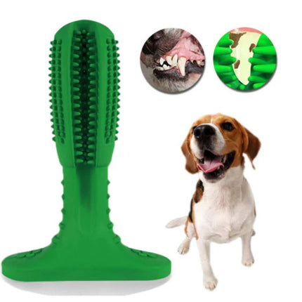 Kauwspeeltje voor Honden | Interactieve Gebitsreiniging | Duurzaam en Veilig | 360° Reinigingsontwerp | Met Traktatiehouder | Goedkeuring Dierenartsen