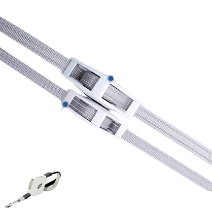 Intrekbare Huisdier Liberty Lijn | Verstelbare Nylon Band | Ergonomische Grip voor Comfort | Geschikt voor Katten en Honden tot 30 kg | 140CM Veilig Verkennen | Duurzaam en Veilig Mechanisme