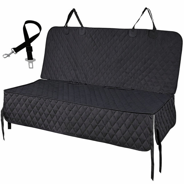 Funda impermeable para coche para perros | Protección para el asiento trasero | Material Oxford 600D | Ajuste universal | Base antideslizante | Protección lateral