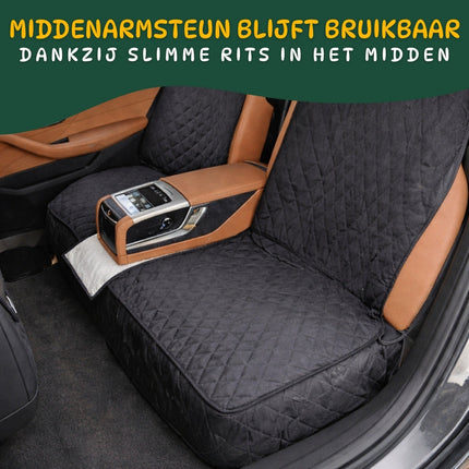Waterdichte Honden Autodeken | Achterbank Bescherming | 600D Oxford Materiaal | Universele Pasvorm | Antislip Onderzijde | Zijkant Bescherming