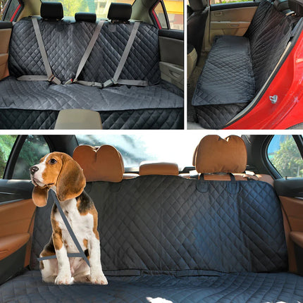 Waterdichte Honden Autodeken | Achterbank Bescherming | 600D Oxford Materiaal | Universele Pasvorm | Antislip Onderzijde | Zijkant Bescherming