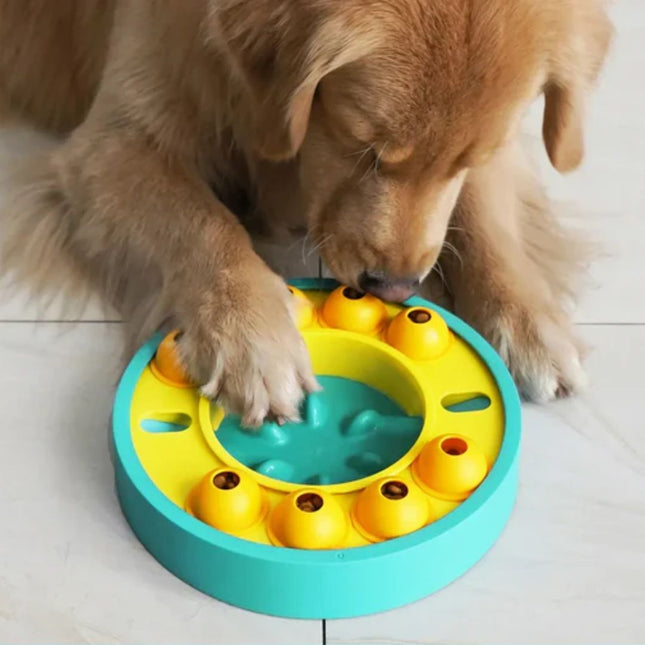 Interactief hondenspeelgoed voor traktaties | Mentale stimulatie en langzaam eten | Duurzaam en veilig puzzelspeelgoed voor honden