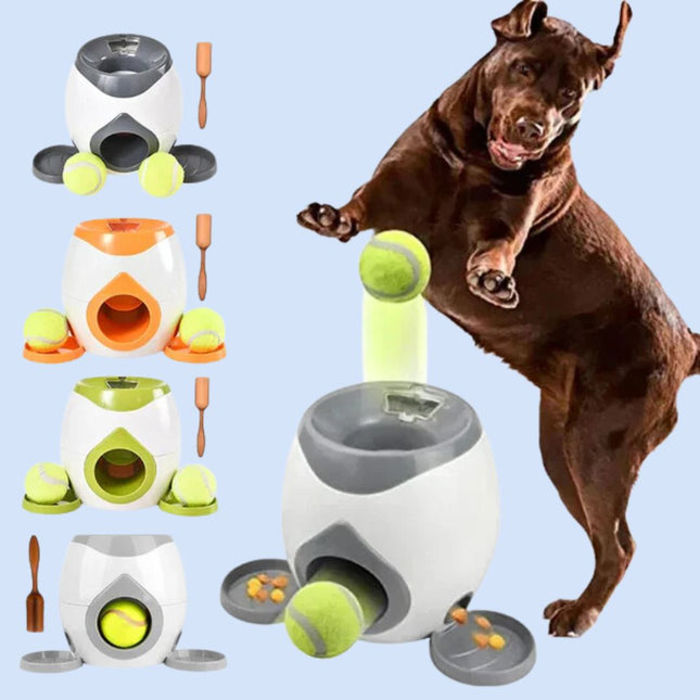 PlayPal | Automatisch Hondenspeelgoed voor Actief en Gezond Huisdier | Interactieve Ballenwerper voor Beweging en Mentale Stimulatie | Compact Formaat voor Binnen en Buiten | Geschikt voor Alle Hondenrassen