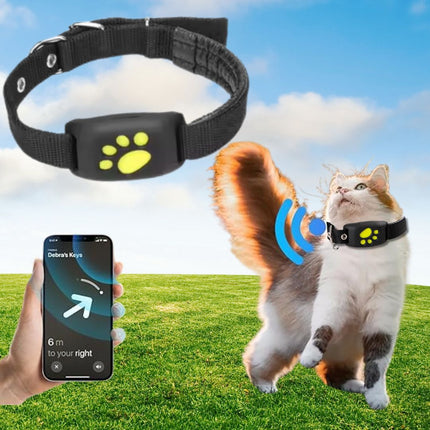 PurrTrack GPS tracker voor katten | Realtime locatiebepaling | Lichtgewicht halsband | Lange batterijduur | Satelliet tracking | Voor kattenveiligheid en direct terugvinden