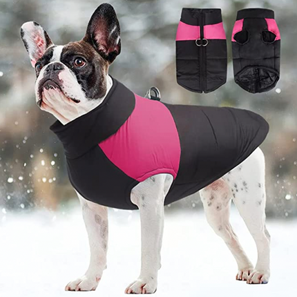 Waterdichte hondenjas met warme voering | Comfortabel hondenjack voor winter | Ademend en makkelijk aan te trekken | Verkrijgbaar in diverse maten