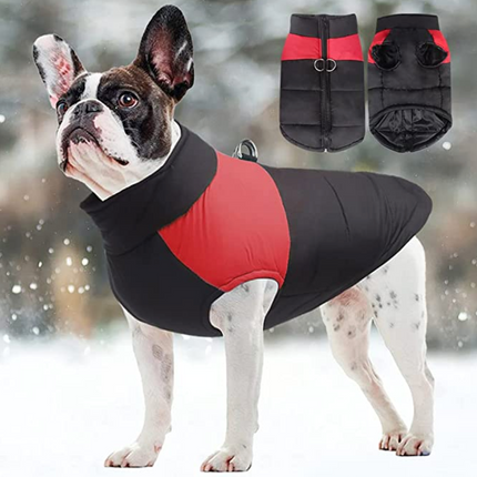Waterdichte hondenjas met warme voering | Comfortabel hondenjack voor winter | Ademend en makkelijk aan te trekken | Verkrijgbaar in diverse maten