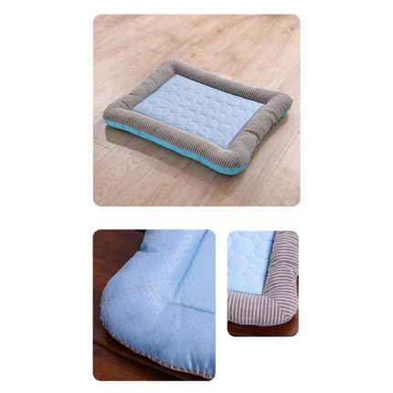Ademende Koelmat voor Huisdieren | Ademend & Wasbaar | Beschikbaar in Maten S M L | Ideaal voor Katten en Honden van Alle Groottes | Ondersteunt Comfort & Koelte | Geschikt voor Binnenshuis en Outdoor gebruik