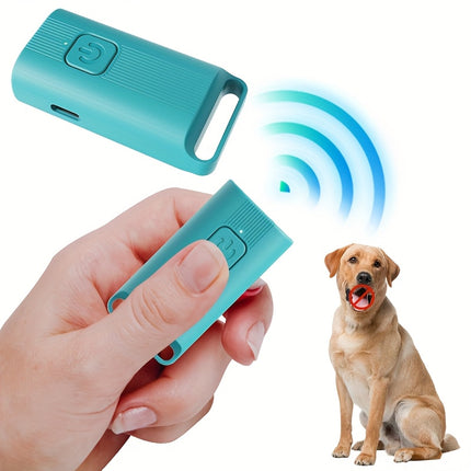 Dissuasore sonoro YNF per cani | Ricaricabile | Polimeri di litio | Tecnologia antiabbaio | Senza fili | Alimentato tramite USB | Addestramento animali | Scale per cani | Accessori per cani | Prodotto in Cina