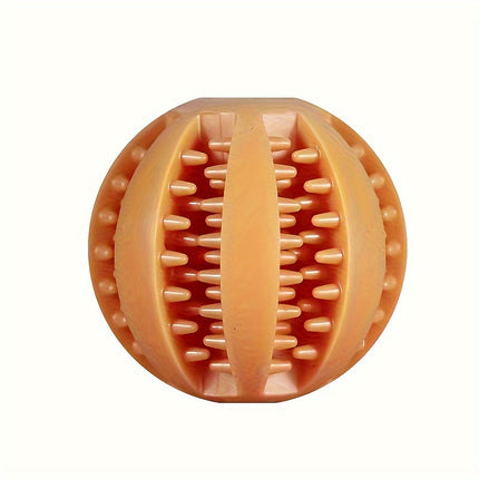 Hondenspeeltje | Kauwspeelbal voor Kleine Honden | Interactieve Elastische Voerbal | Tandreiniging | Plastic | Huisdieraccessoires