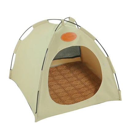 Nala | Uitvouwbare Luxe Kattenhut | Draagbaar Ontwerp | Duurzaam en Comfortabel