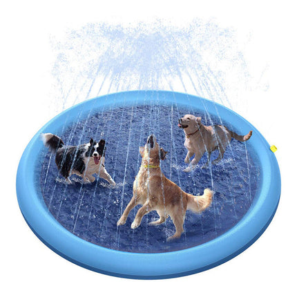 Interactieve Waterfontein voor Honden | Verkoeling en Plezier voor Zomerse Dagen | Veilig en Duurzaam Speelgoed voor Hondenruiters | Makkelijk aan te Sluiten op Tuinslang | Aanpasbare Waterstroom