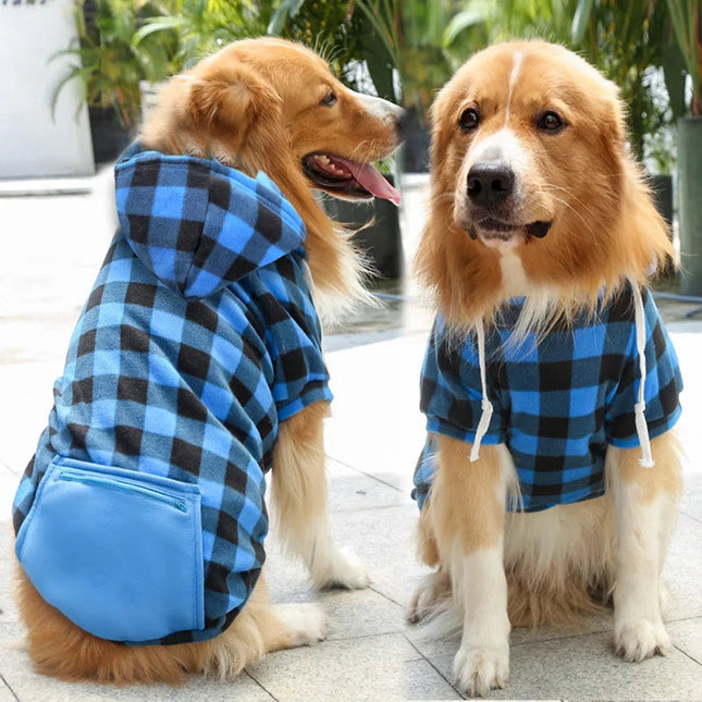 Bobby Hondenhoodie met Capuchon en Zak | Zachte Fleece | Comfortabele, Ademende Hoodie | Voor Honden | Warm en Stijlvol | Dagelijkse Wandelingen
