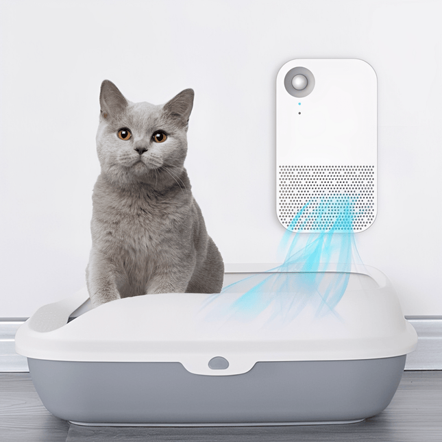 Aircura Smart Air Purifier | Neutralizes Odors | Fresh Living Environment | Ideal for Homes with Cats