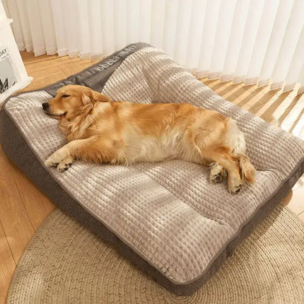 MrFluffyFriend | Soothing Dog Bed for Small and Medium Breeds | Soft Dog Sleeping Place | Comfortable Pet Cushion