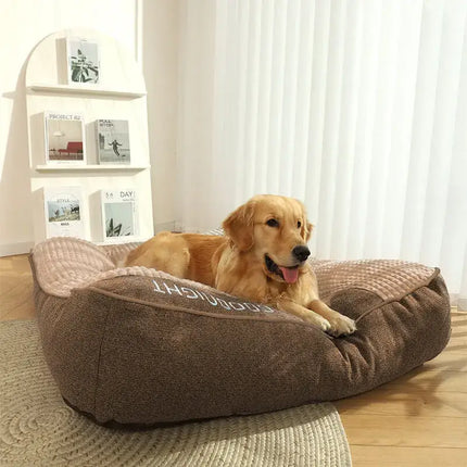 MrFluffyFriend | Soothing Dog Bed for Small and Medium Breeds | Soft Dog Sleeping Place | Comfortable Pet Cushion