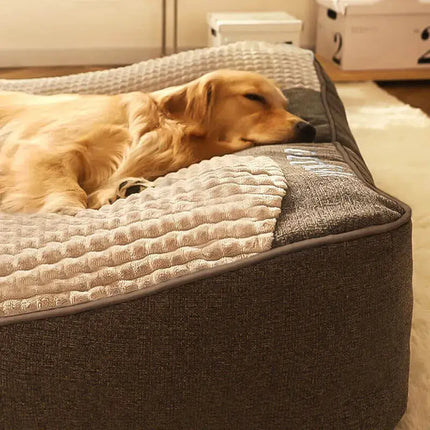 MrFluffyFriend | Soothing Dog Bed for Small and Medium Breeds | Soft Dog Sleeping Place | Comfortable Pet Cushion