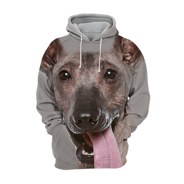 Hondenkleding | Zachte Hoodie voor Haarloze Peruaanse Hond | Verschillende Maten | Comfortabele Polyester-Katoen Mix