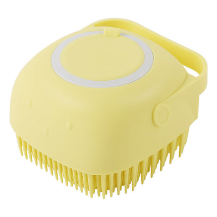 Senna | Innovatieve Massageborstel & Verzorgingstool | Glanzende Vacht & Gezonde Huid | Zachte Applicatie met Shampoo Dispenser