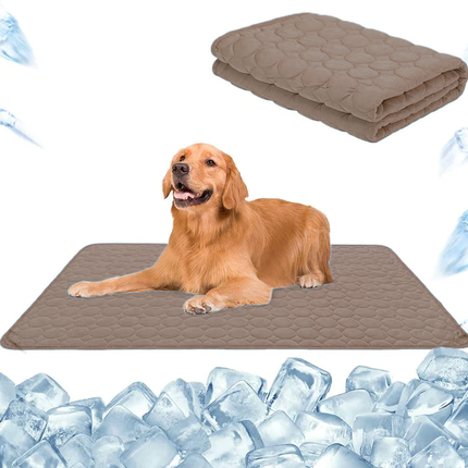 FrostPaw koelmat voor huisdieren | Zelfkoelende mat zonder gel of giftige stoffen | Directe verkoeling voor hond en kat | Veilig en comfortabel loungen