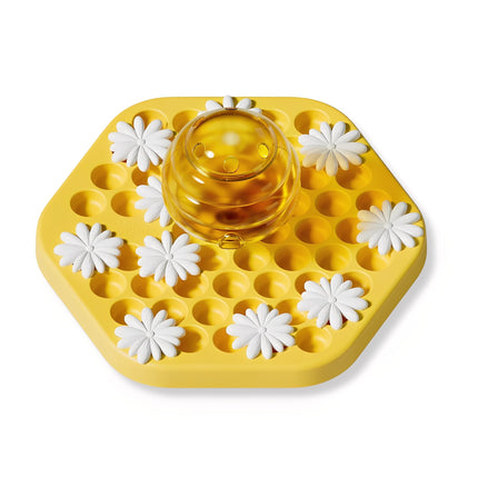 Miska na karmę Buzzl z antypoślizgową powierzchnią | Układanka antypoślizgowa dla psów | Wyzwanie żywieniowe | Stymulacja intelektualna