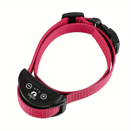 Oplaadbare hondenhalsband zonder schokfunctie | Vibratie- en piepmodi | USB-oplaadbaar | Verstelbaar voor kleine en grote honden | Comfortabele training