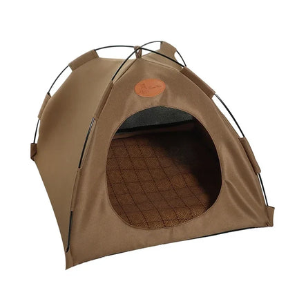 Nala | Uitvouwbare Luxe Kattenhut | Draagbaar Ontwerp | Duurzaam en Comfortabel