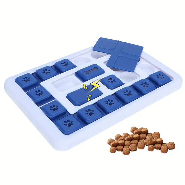 Innovatieve Hondenschotel | Mentale Uitdaging | Vertraagt Eten | Duurzaam | Gemakkelijk Te Reinigen | Voor Betere Spijsvertering | Anti-Verveling | Ideaal Voor Portiecontrole