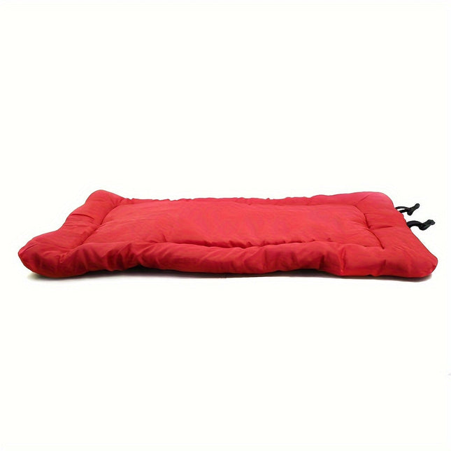 Opvouwbare Waterdichte Hondenmat 90x60 cm | Lichtgewicht Reismat van Polyester | Buitenmat Voor Hond | Gemakkelijk Schoon te Maken | Ideaal voor Camping, Wandelen en Tuin