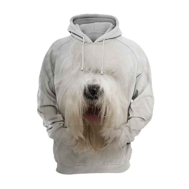 Comfortabele Unisex Trui | Oude Engelse Herder Design | Maat S tot 4XL | Premium Polyester Katoen Mix