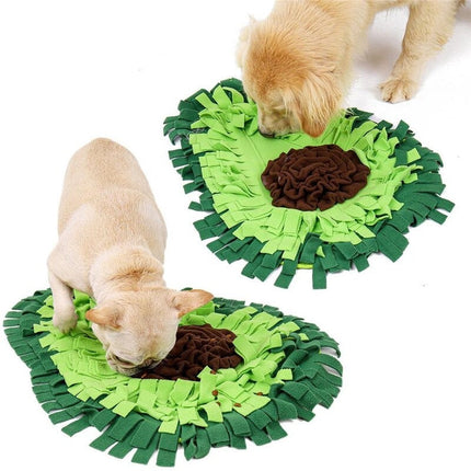 Sasha Avocado Snuffelmat | Stimulerende Voedingservaring voor Honden | Duurzaam en Veilig | 60x45 cm | Groen | Geschikt voor Alle Leeftijden
