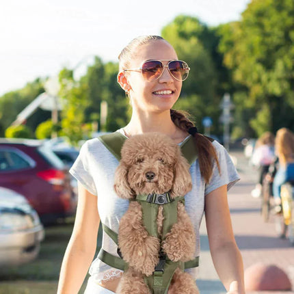 CanineCargo Hondenrugzak | Comfortabele en Duurzame Draagtas voor Hond | Ademend Ontwerp | Veilig Vervoer voor Wandelingen, Fietsen en Reizen