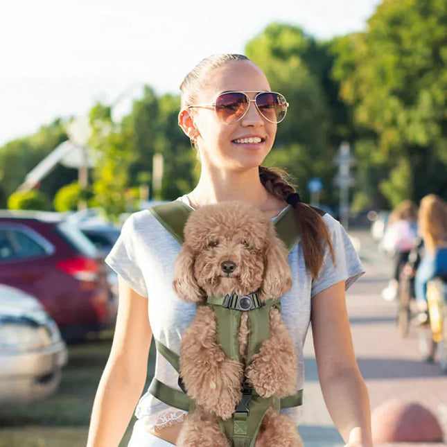 CanineCargo Hondenrugzak | Comfortabele en Duurzame Draagtas voor Hond | Ademend Ontwerp | Veilig Vervoer voor Wandelingen, Fietsen en Reizen
